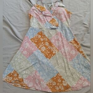 No boundaries patchwork type dress size 7-9